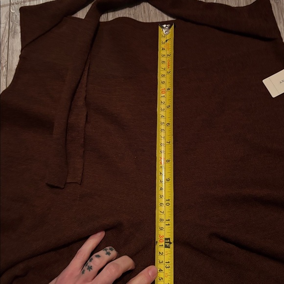 NWT Anthropologie Beautiful Brown Wide Leg Pants - Picture 10 of 11